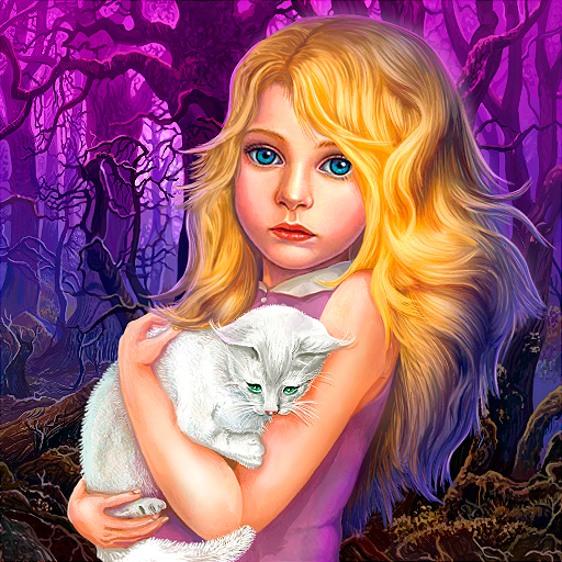 Hidden Object - Girl and Cat